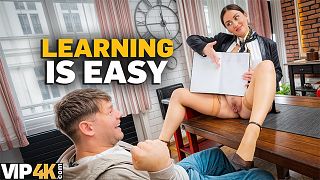 Watch MOMMY4K. A MILF Teacher's Juicy Pussy is the best way to learn Film