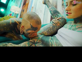 Watch Tattooed Trans and Alt Girl Hot Toy Play Film