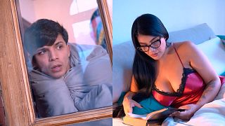Watch IT ENDS BADLY! Busty Woman Shares a Bed with Her Horny Stepson Film